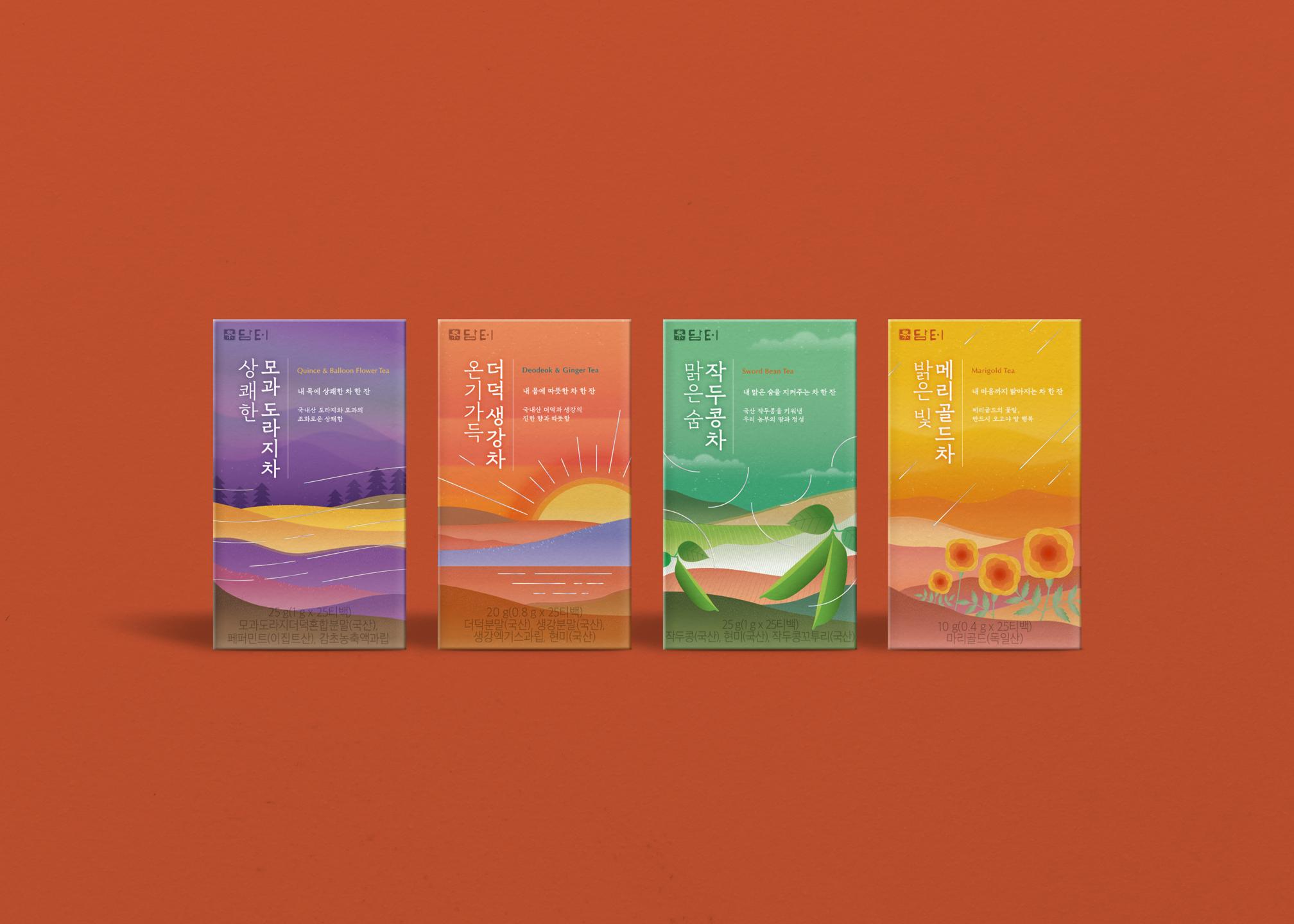 Damtuh Blending Tea Gift Set desktop image